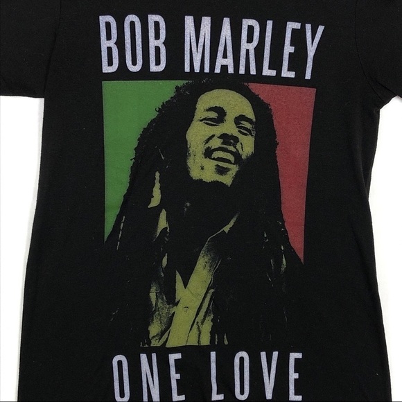 Bob Marley black tee XS - Picture 2 of 4